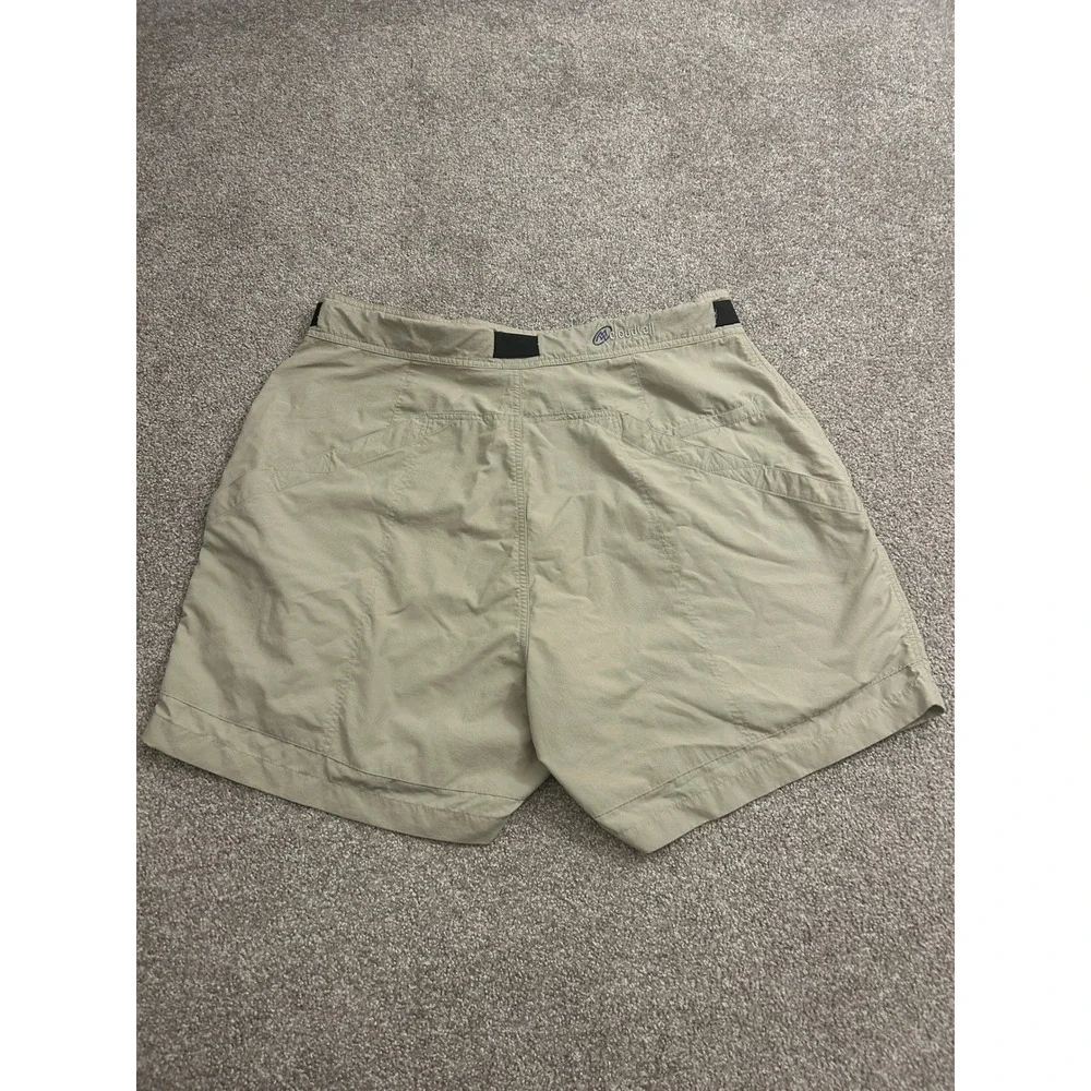 Cloudveil Hiking Shorts Mens 38 Tan Excellent Supplex Nylon Belted Cargo Trail